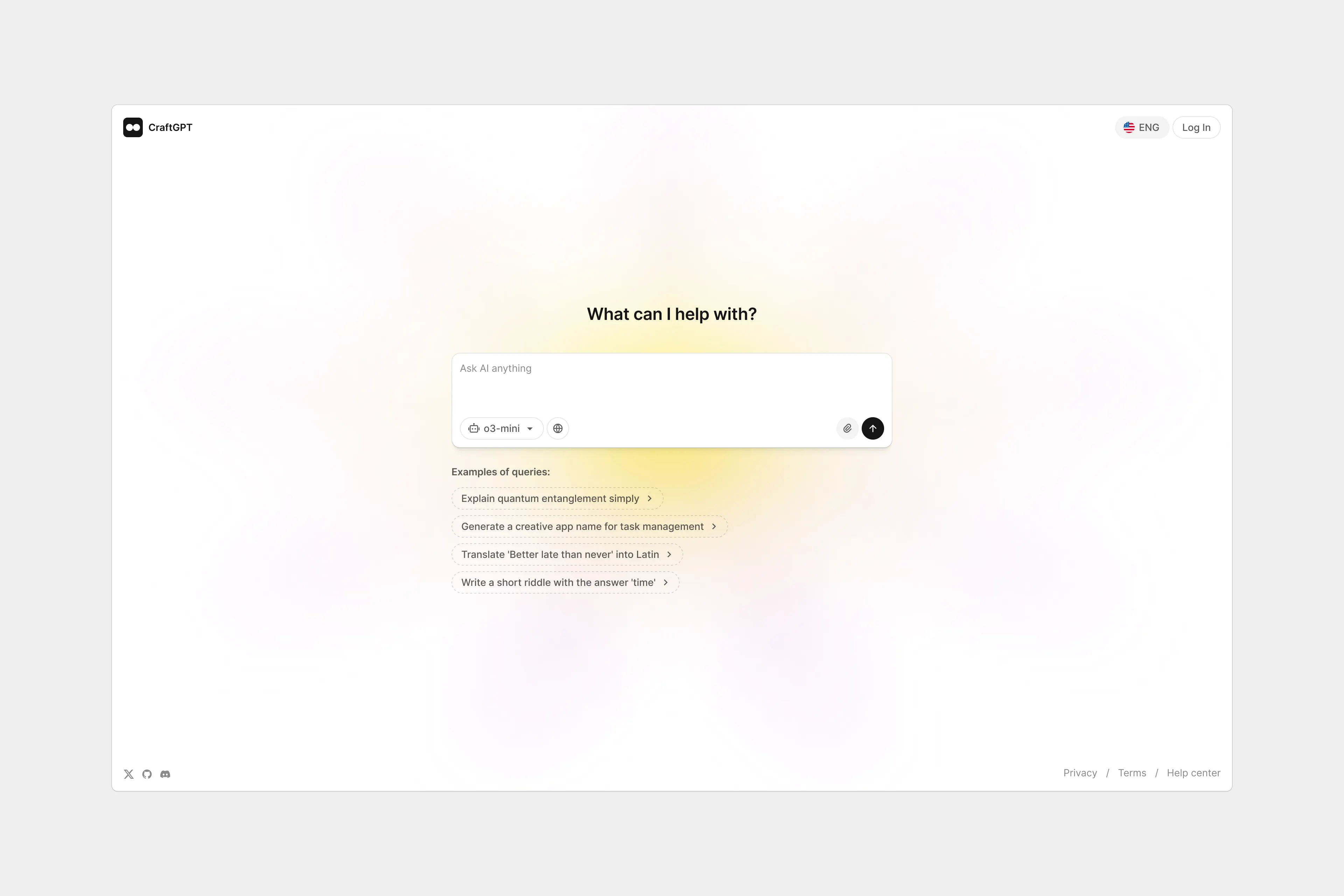 Design shot